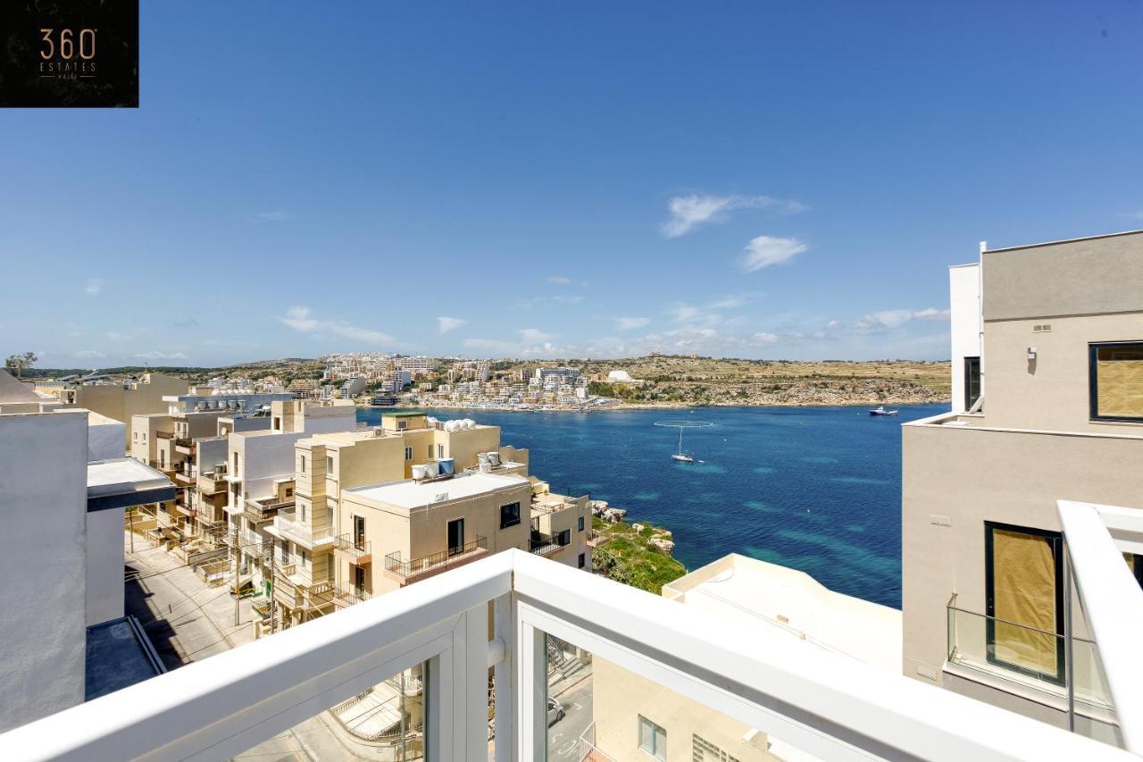 דירות סיינט פול ביי Lux Sea Front Penthouse With Breathtaking Views In St Pauls By 360 Estates מראה חיצוני תמונה